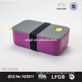 plastic bento lunch box with movable divider, keep food special fresh design